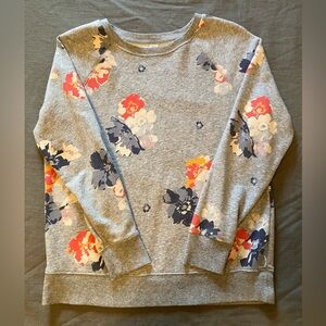 Floral sweater